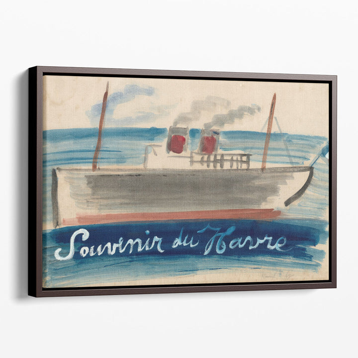 Souvenir du Havre, 1921 - Canvas Print Wall Art