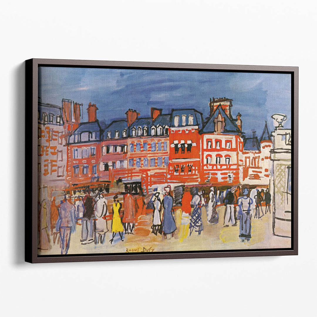 Houses in Trouville, 1933 - Canvas Print Wall Art