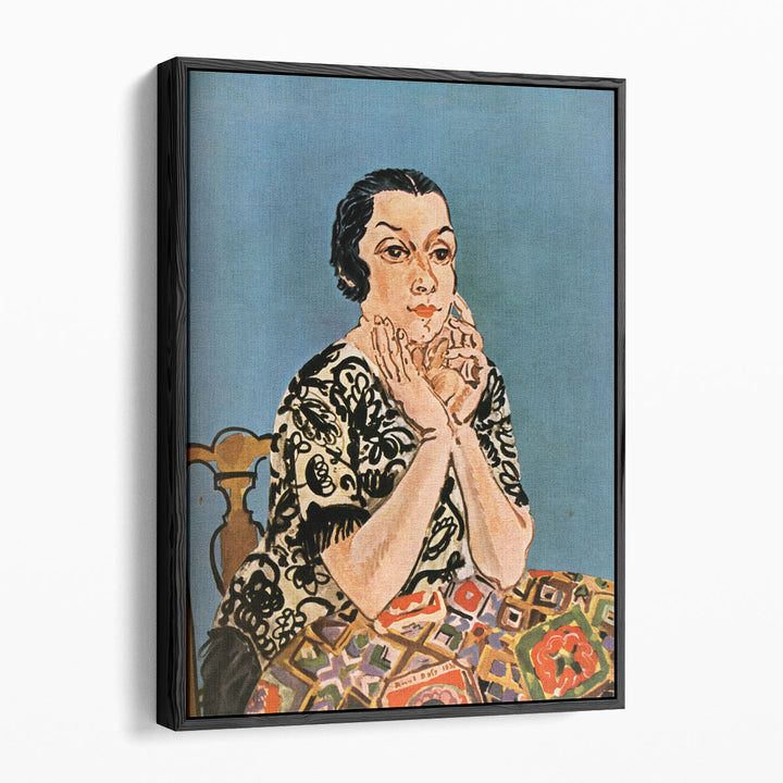 Portrait of Mrs. Dufy, 1930 - Canvas Print Wall Art