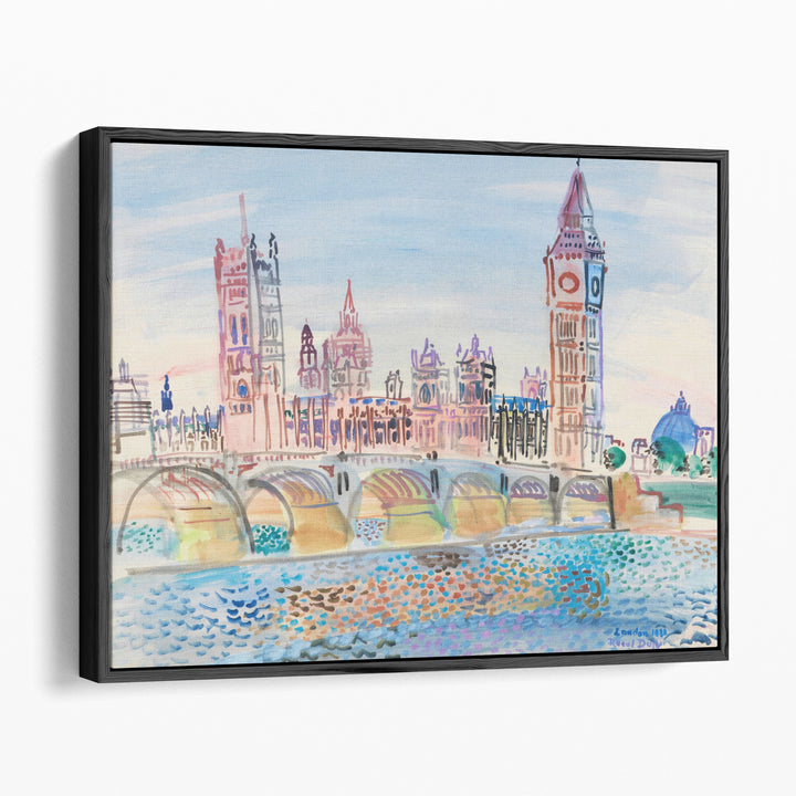 Londres, le Parlement, 1930 - Canvas Print Wall Art