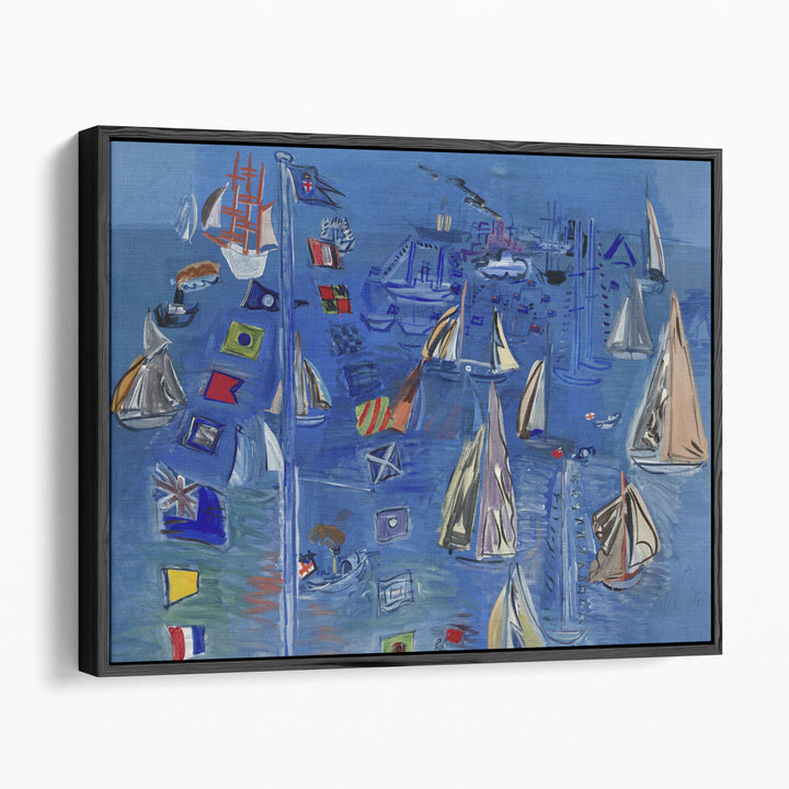 Regatta at Cowes - Canvas Print Wall Art