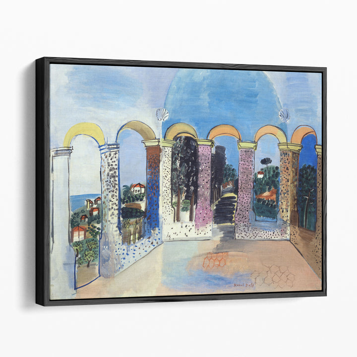 Arcades at Vallauris - Canvas Print Wall Art