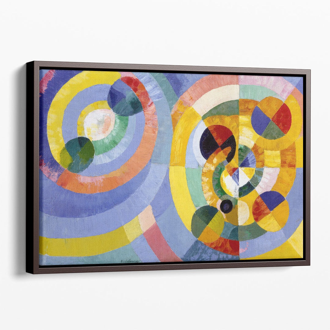 Circular Forms - Canvas Print Wall Art