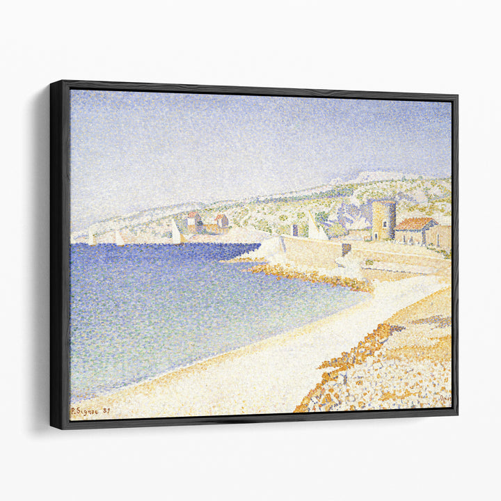 The Jetty at Cassis, Opus 198 - Canvas Print Wall Art