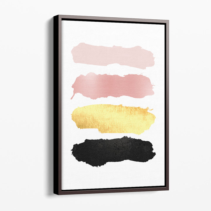 BlushPink Gold 3 - Canvas Print Wall Art