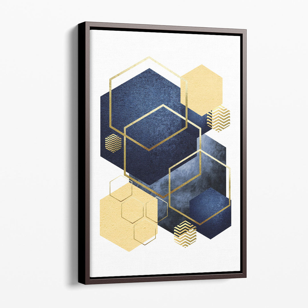 Geometric Greek Odyssey 2 - Canvas Print Wall Art