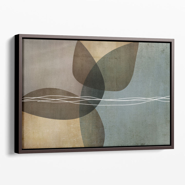 Organic Shapes 2 - Canvas Print Wall Art