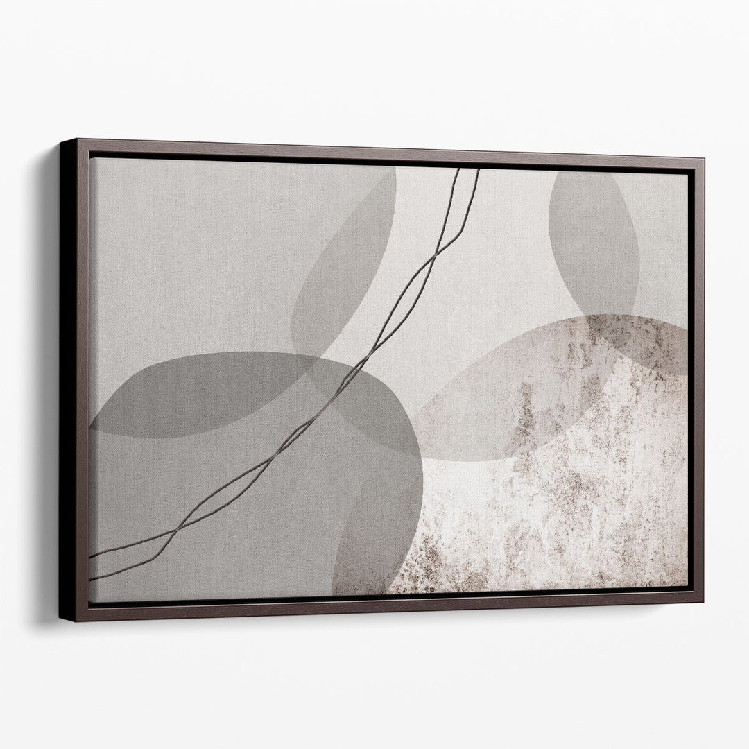 Organic Shapes 4 - Canvas Print Wall Art