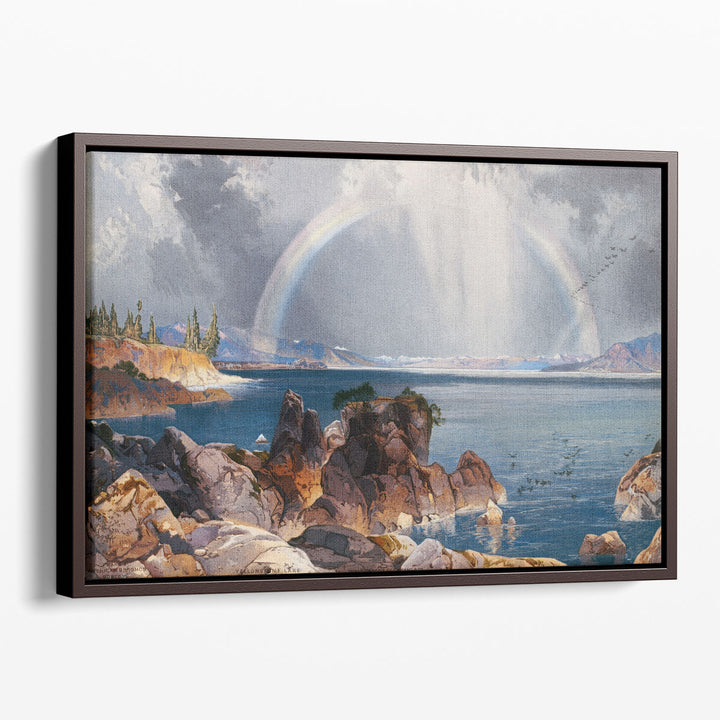 Yellowstone Lake, 1875 - Canvas Print Wall Art