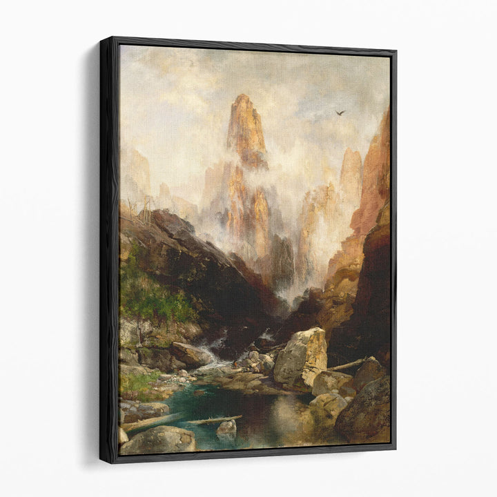 Mist in Kanab Canyon, Utah - Canvas Print Wall Art