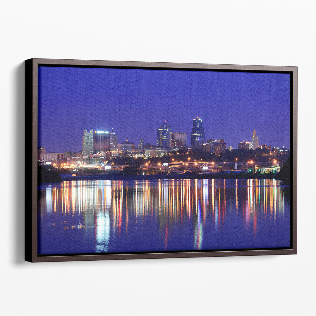 Kansas City Skyline - Downtown - Canvas Print Wall Art