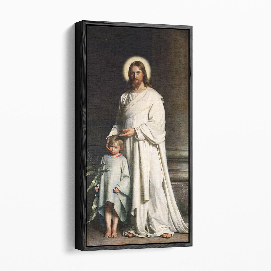 Christ Blessing the Little Child - Canvas Print Wall Art