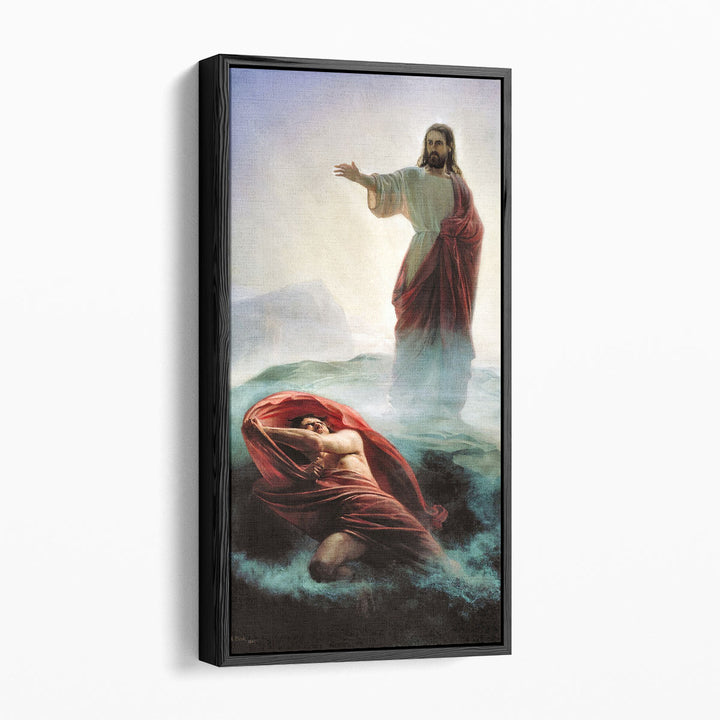 Denying Satan - Canvas Print Wall Art
