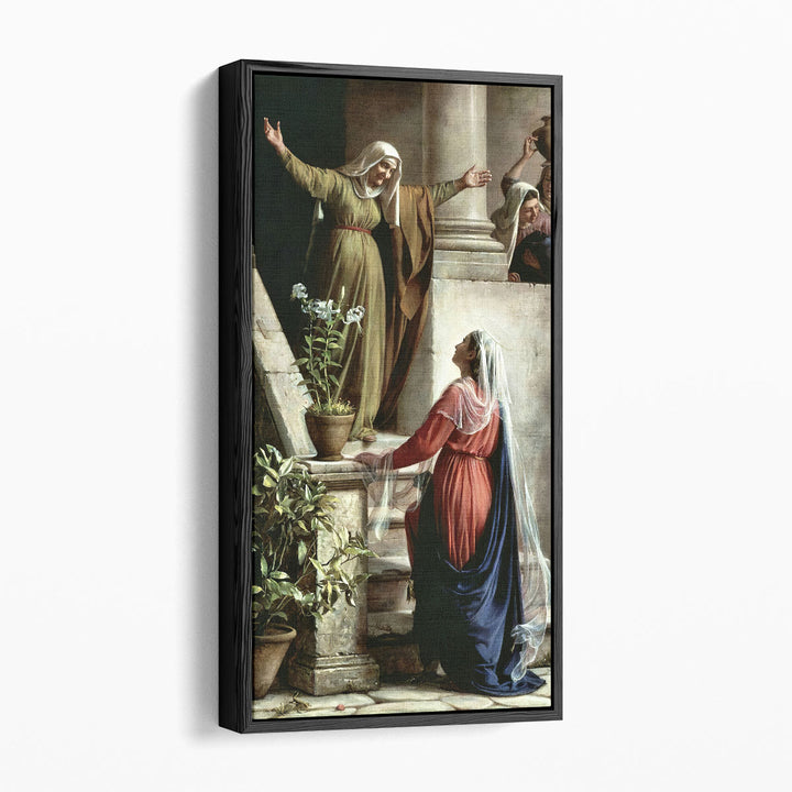 Mary and Elizabeth - Canvas Print Wall Art