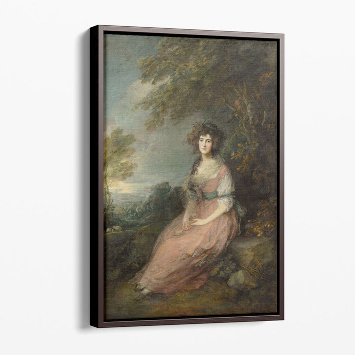 Mrs. Richard Brinsley Sheridan - Canvas Print Wall Art