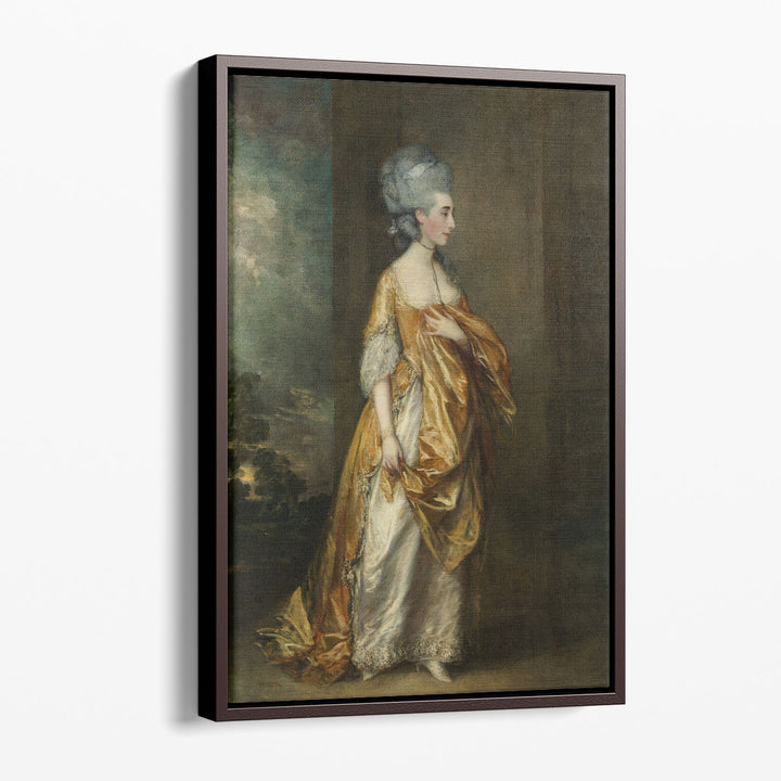 Mrs. Grace Dalrymple Elliott - Canvas Print Wall Art