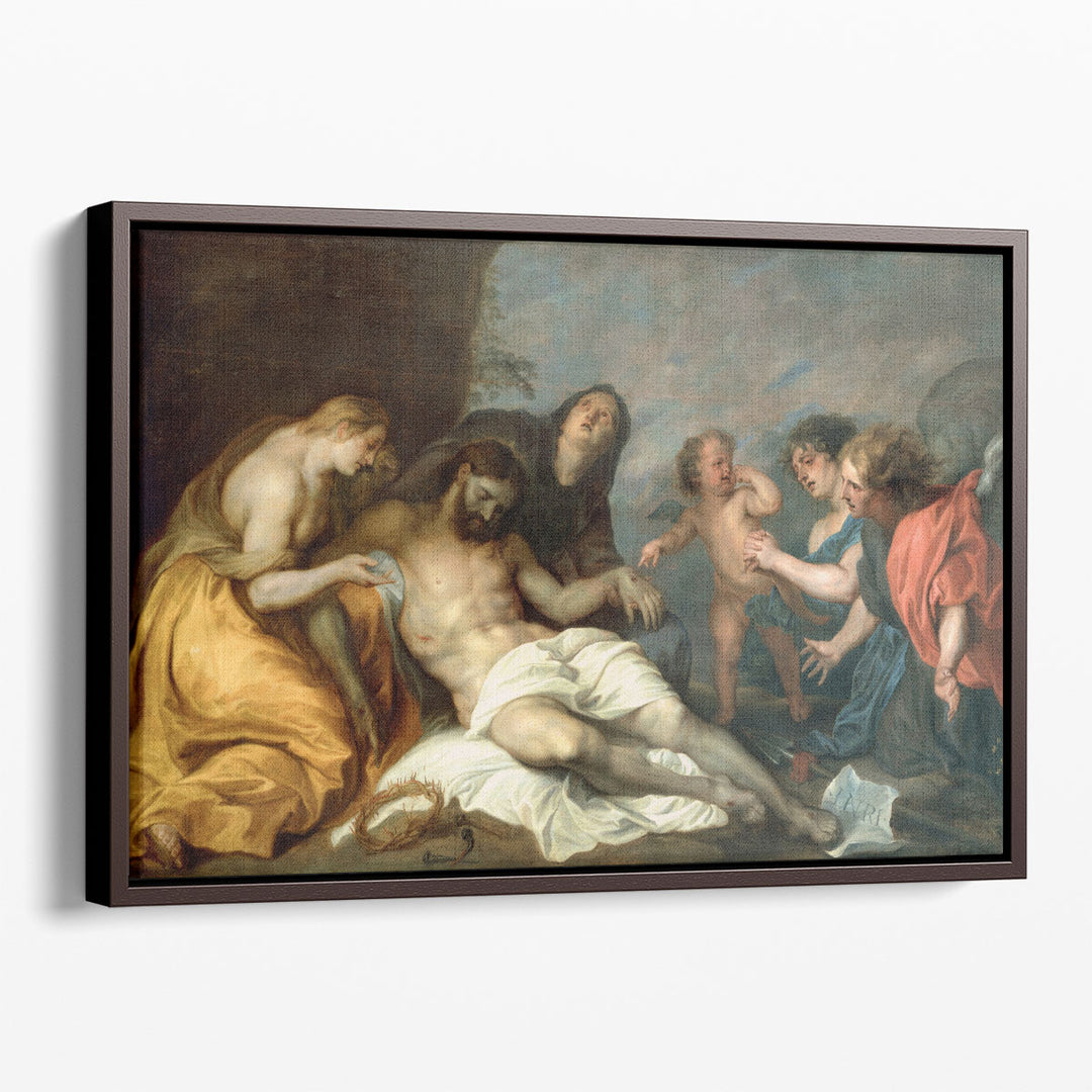 Lamentation Over the Dead Christ - Canvas Print Wall Art