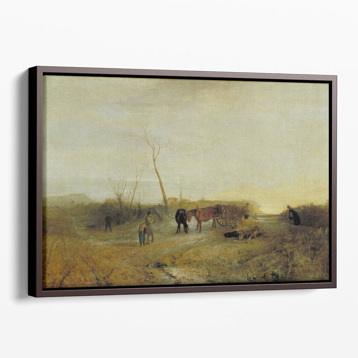 Frosty Morning - Canvas Print Wall Art