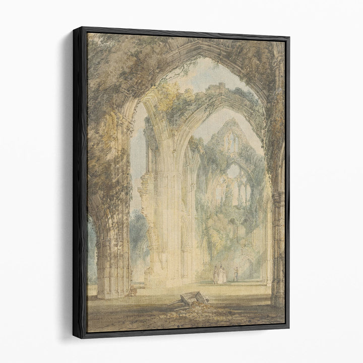 Transept of Tintern Abbey - Canvas Print Wall Art
