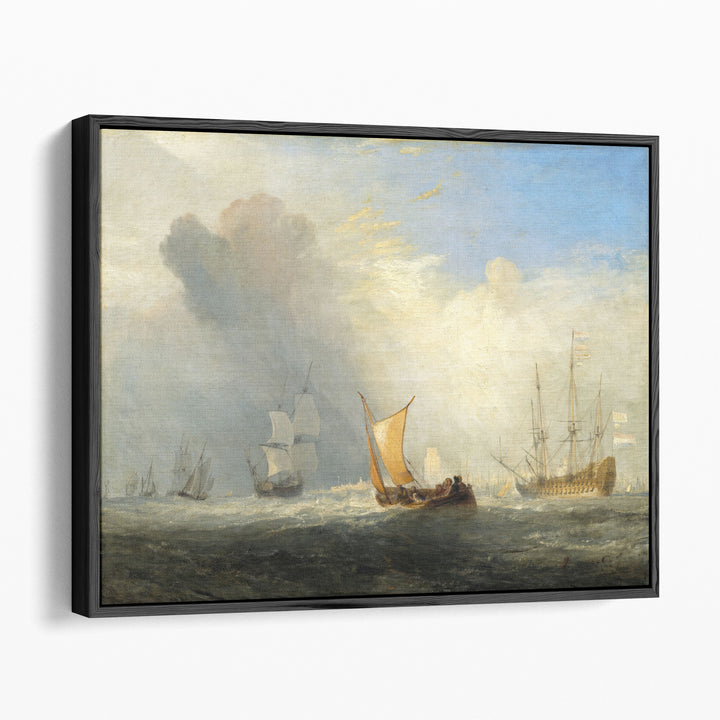 Rotterdam Ferry Boat, 1833 - Canvas Print Wall Art