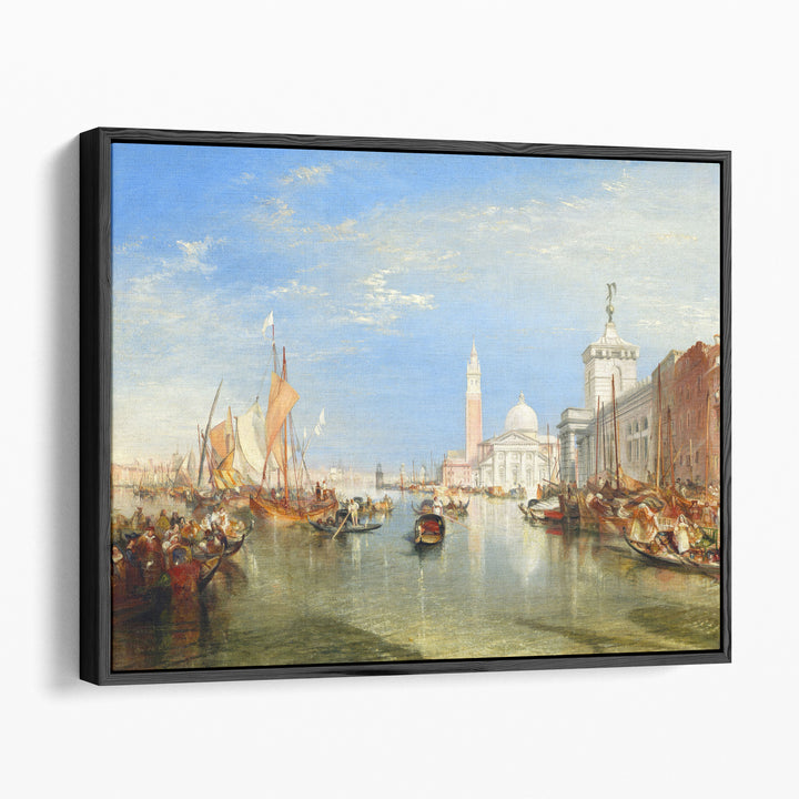 Venice, The Dogana and San Giorgio Maggiore - Canvas Print Wall Art