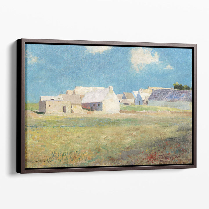 Breton Village, 1890 - Canvas Print Wall Art