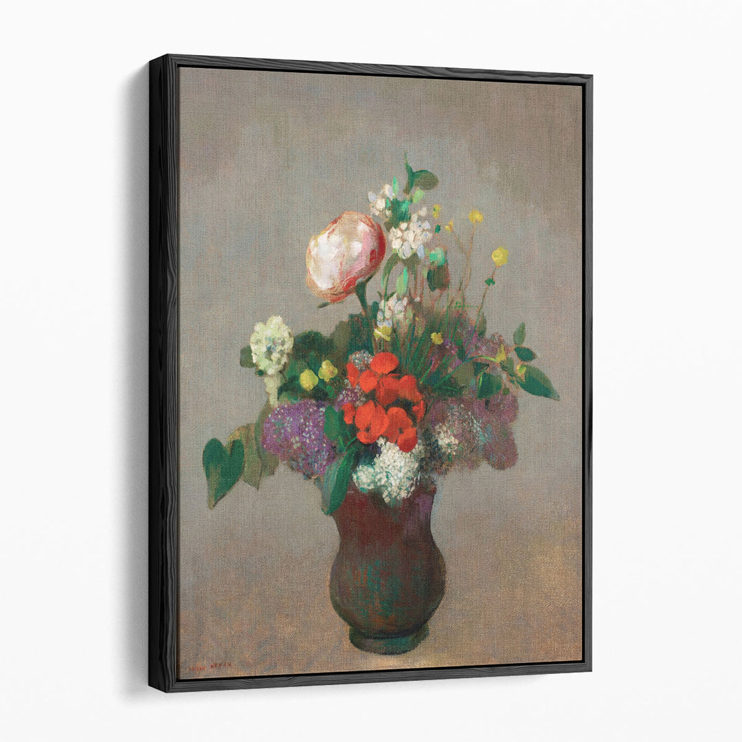 Pivoine, Géranium et Lilas - Canvas Print Wall Art