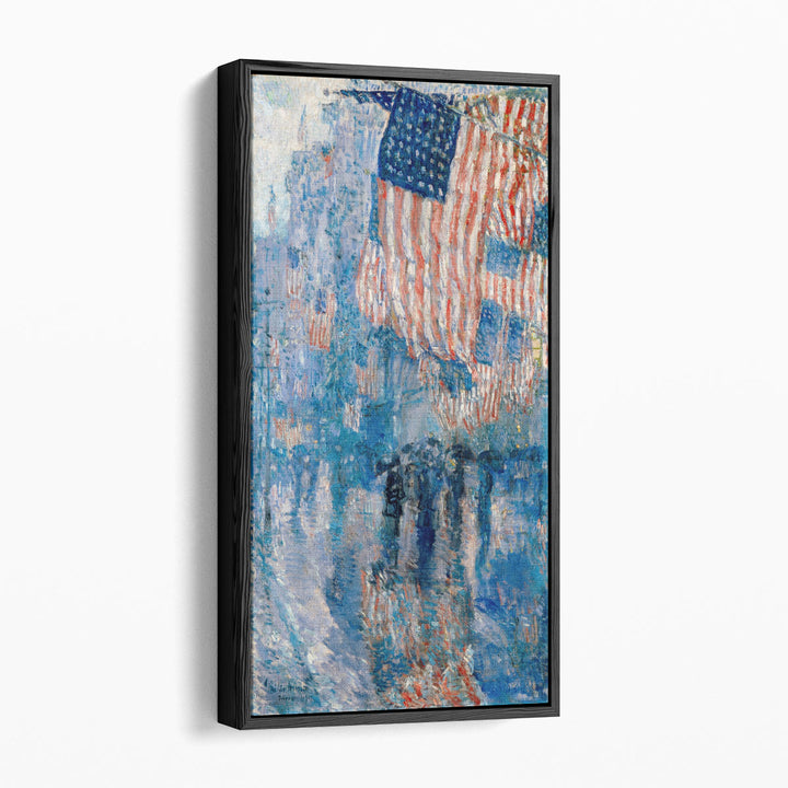 The Avenue in the Rain, 1917 - Canvas Print Wall Art