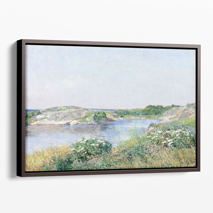 The Little Pond, Appledore - Canvas Print Wall Art