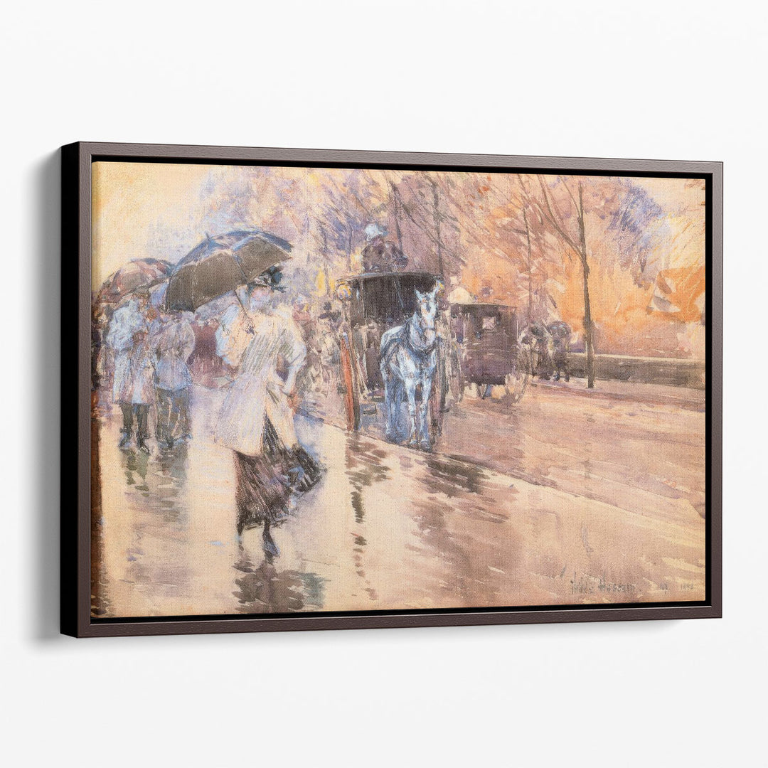 Rainy Day on Fifth Avenue, 1893 - Canvas Print Wall Art