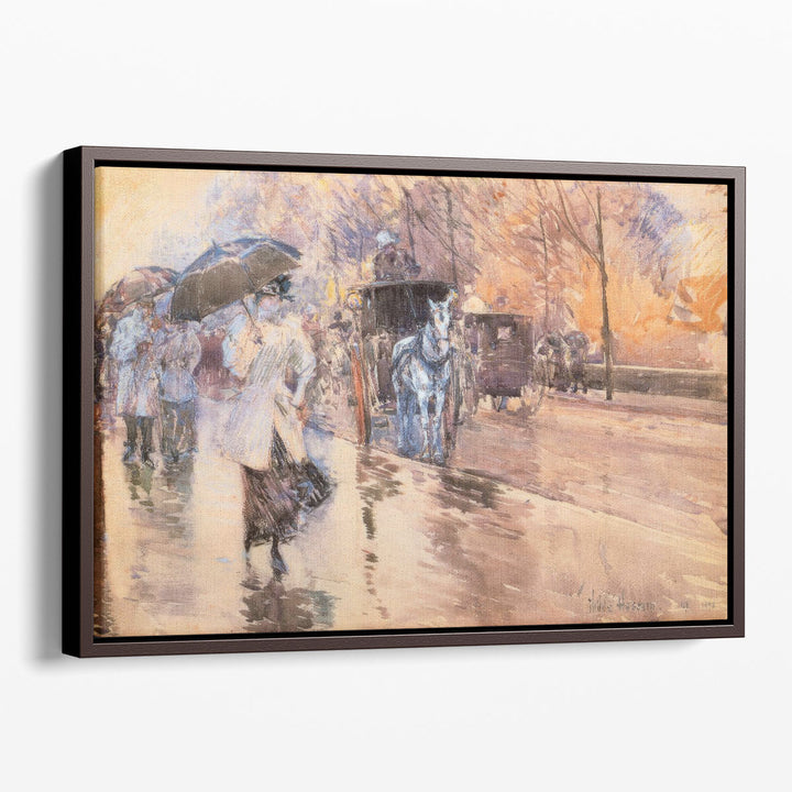 Rainy Day on Fifth Avenue, 1893 - Canvas Print Wall Art