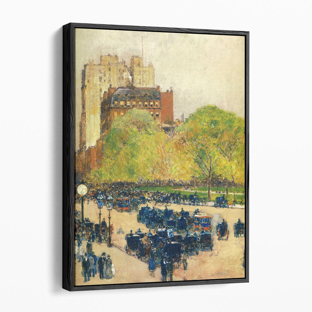 Spring Morning in the Heart of the City - Canvas Print Wall Art