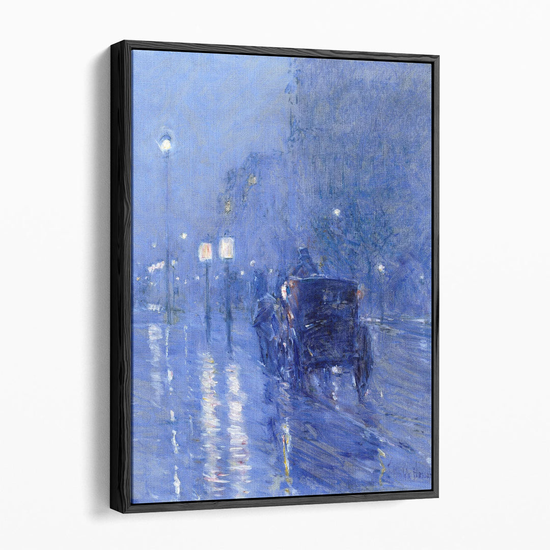 Rainy Midnight - Canvas Print Wall Art