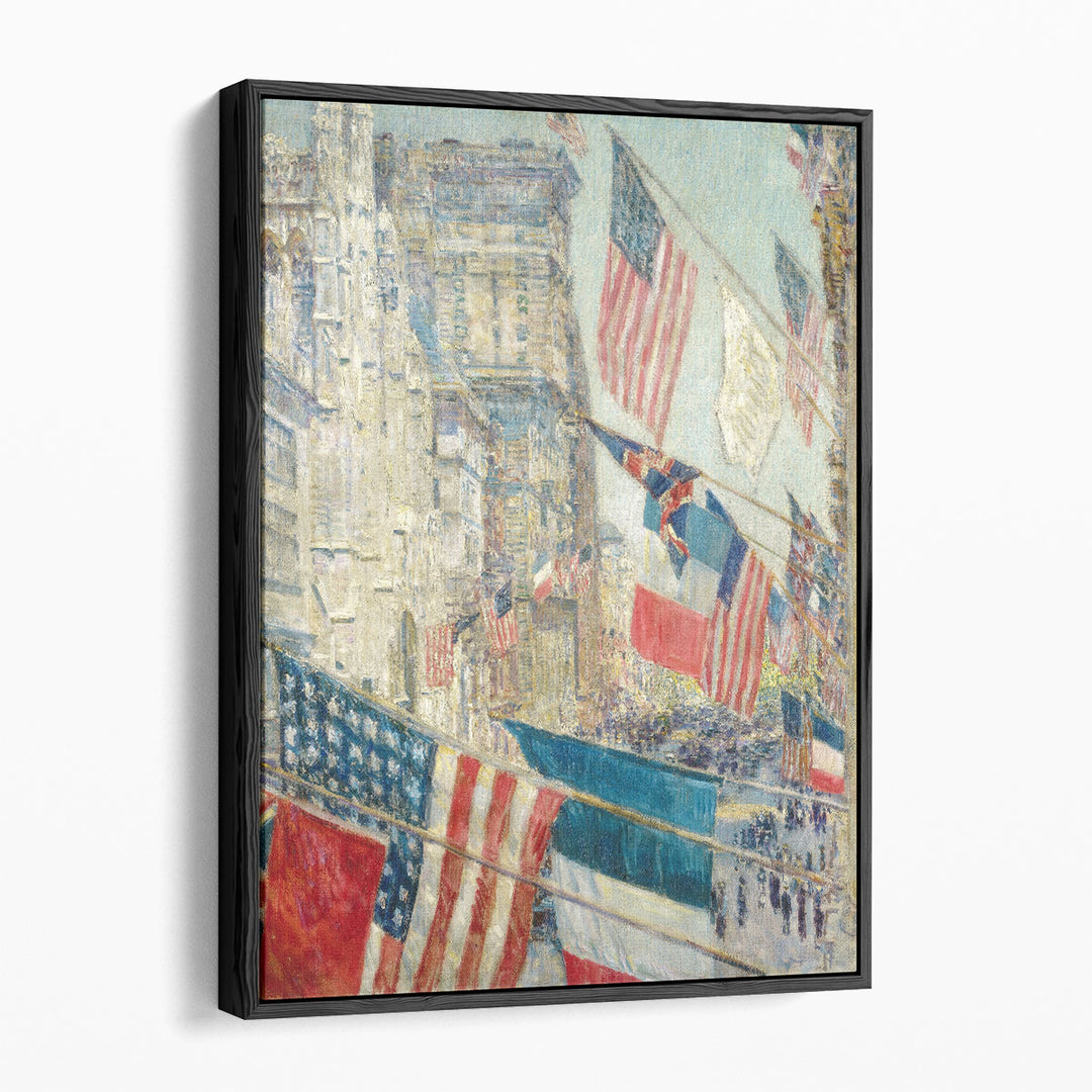 Allies Day, May, 1917 - Canvas Print Wall Art