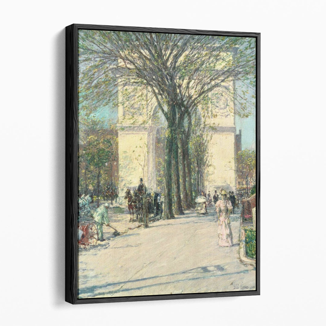 Washington Arch, Spring - Canvas Print Wall Art