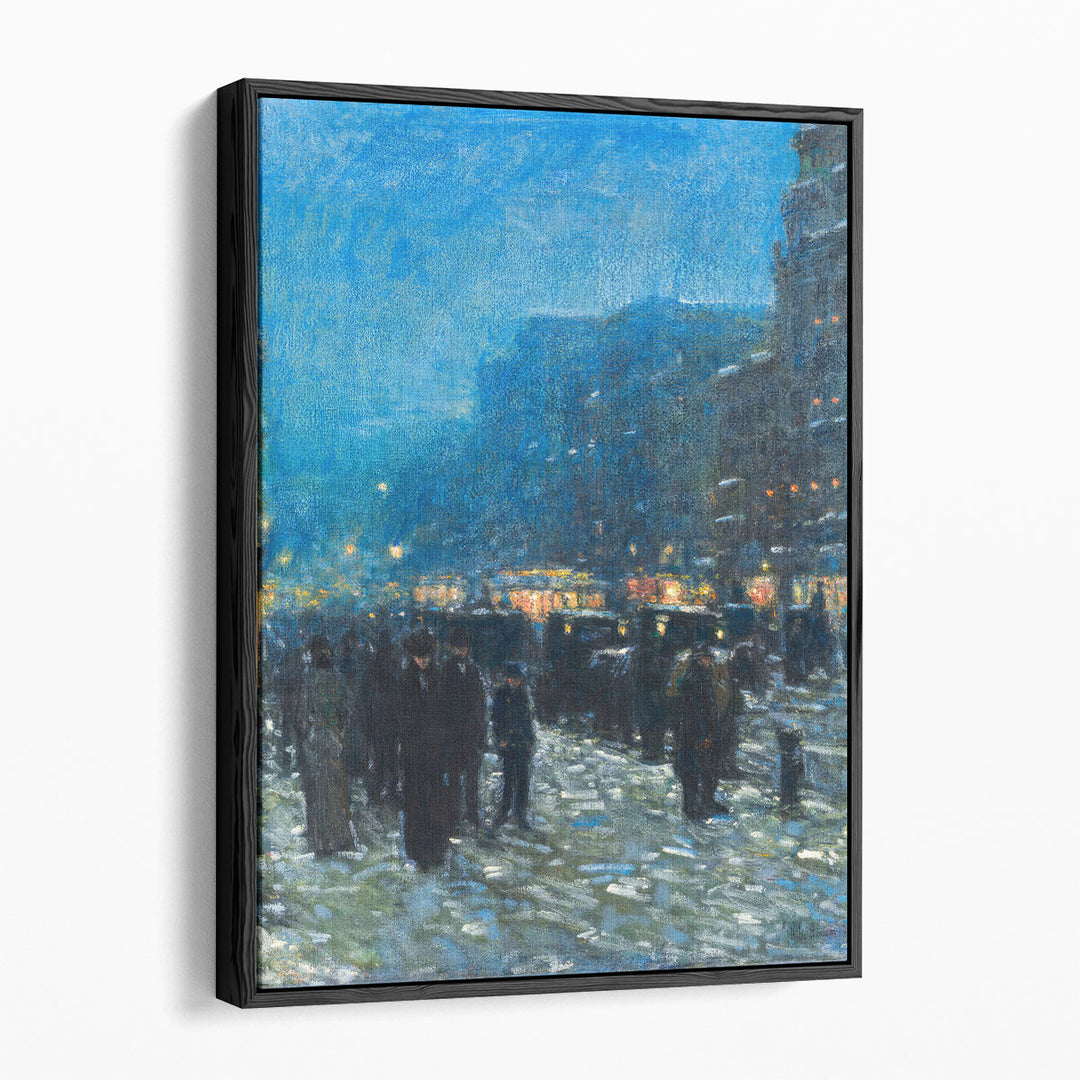 Broadway and 42nd Street - Canvas Print Wall Art