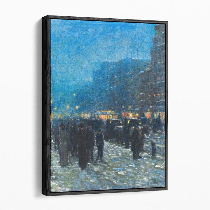 Broadway and 42nd Street - Canvas Print Wall Art