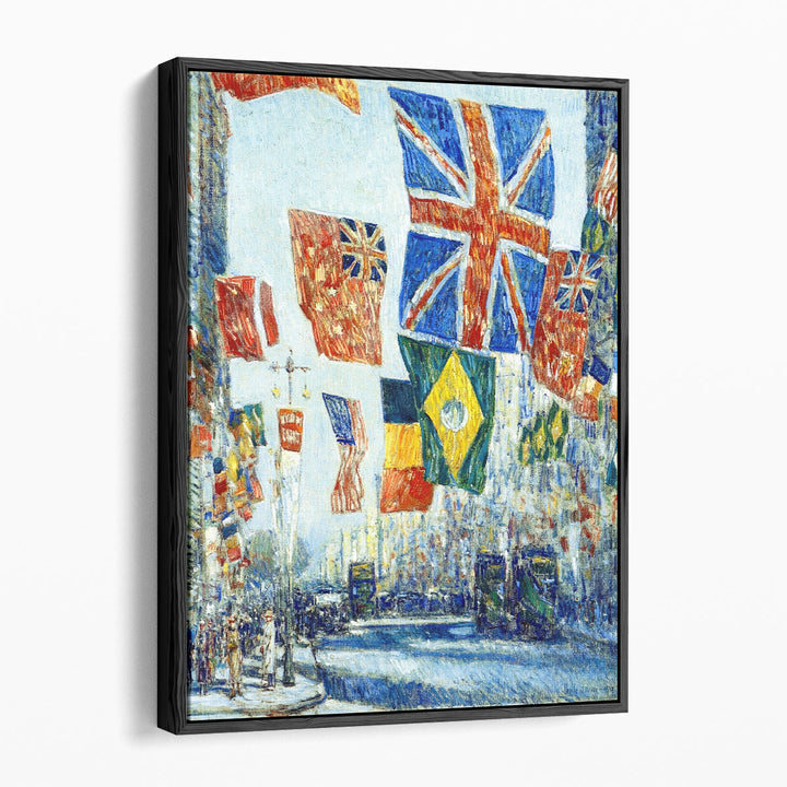 Avenue of the Allies, 1918 - Canvas Print Wall Art