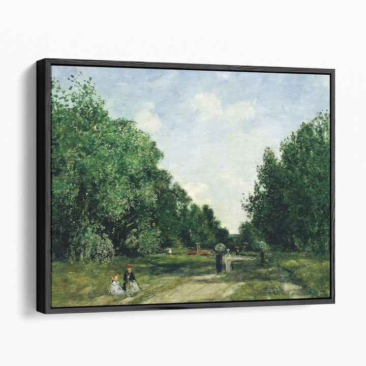 Parc Cordier in Trouville - Canvas Print Wall Art