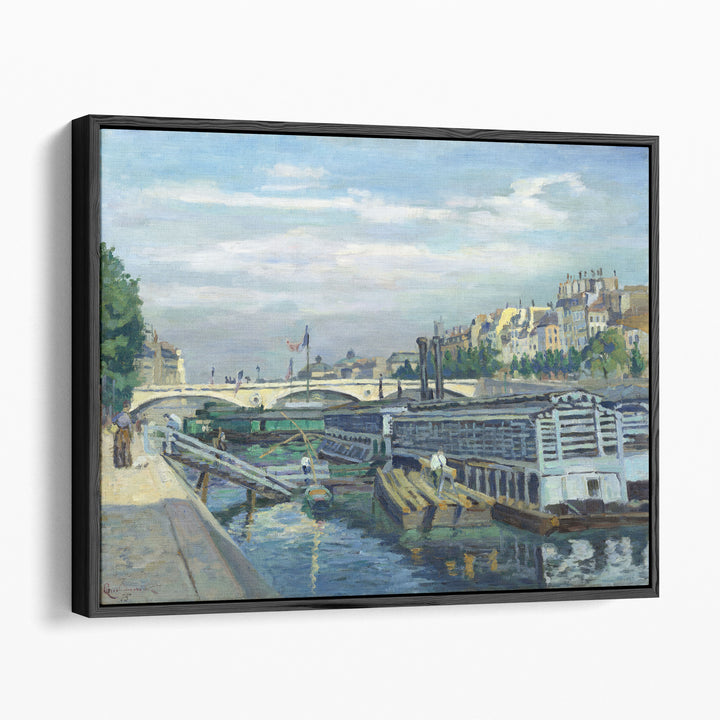 The Bridge of Louis Philippe, 1875 - Canvas Print Wall Art