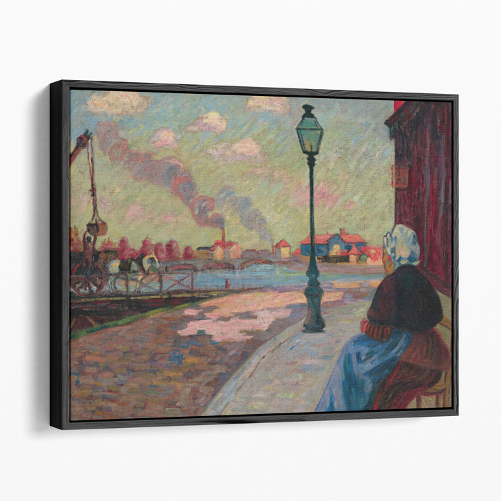 La Seine a Charenton - Canvas Print Wall Art