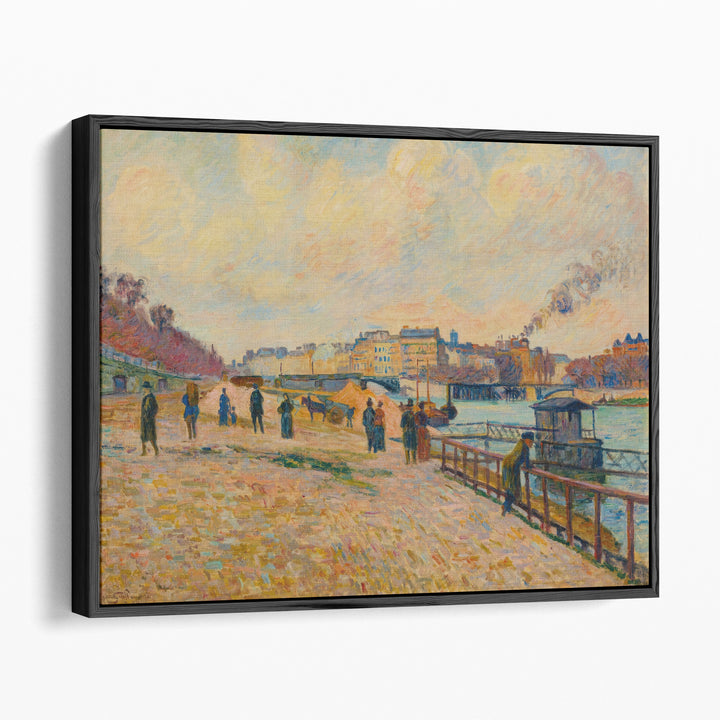 Quai Saint Bernard, Paris - Canvas Print Wall Art