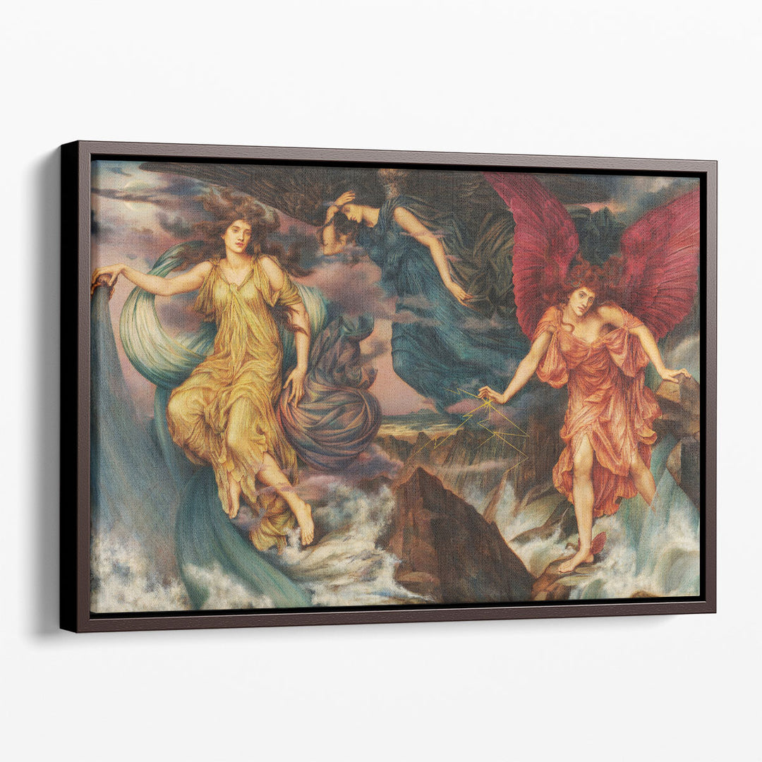 The Storm Spirits - Canvas Print Wall Art