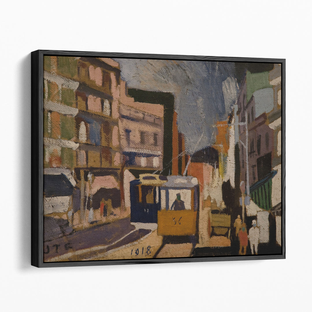 Paisaje de Ciudad, 1918 - Canvas Print Wall Art