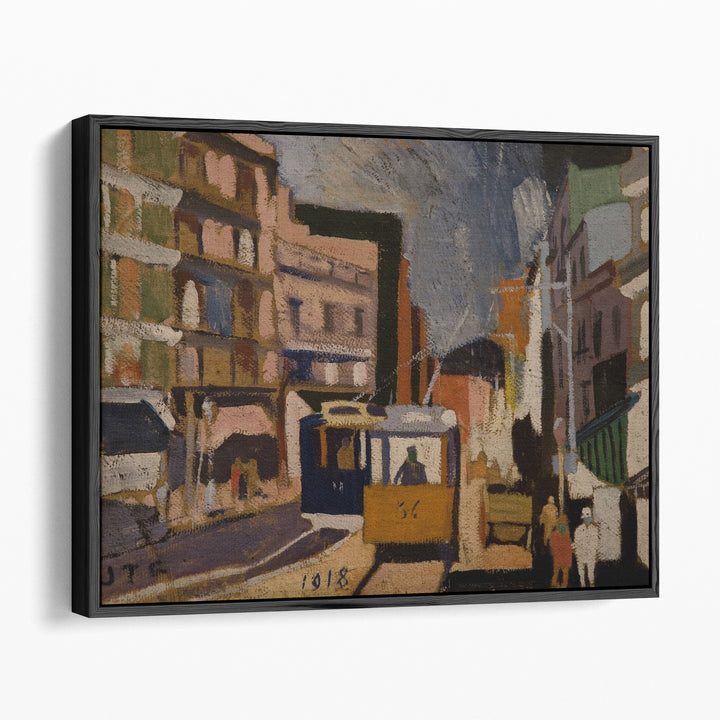 Paisaje de Ciudad, 1918 - Canvas Print Wall Art