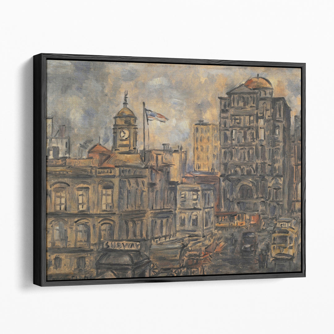 City Hall, 1942 - Canvas Print Wall Art