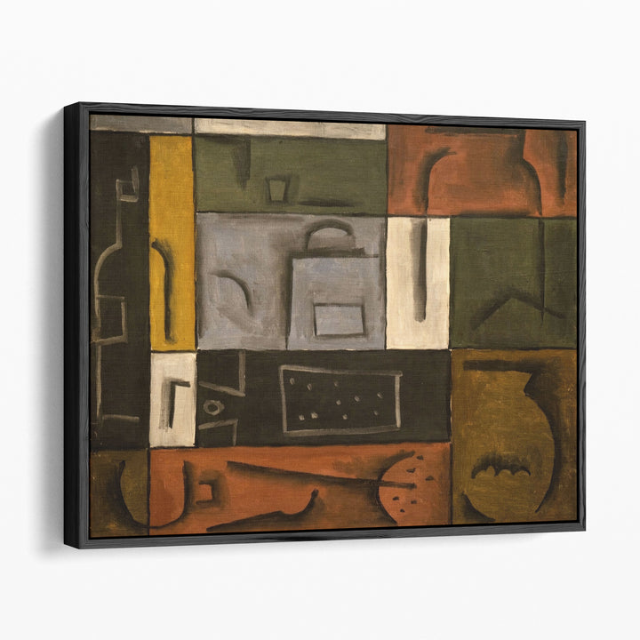 Structure with Street, 1929 - Canvas Print Wall Art