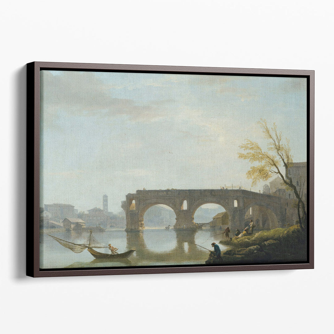 View Of The Ponte Rotto, Rome - Canvas Print Wall Art