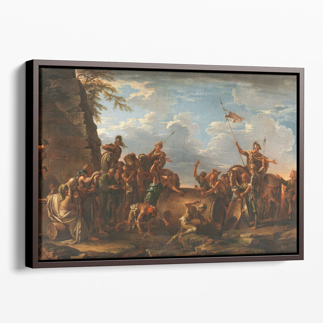 The Death of Regulus - Canvas Print Wall Art