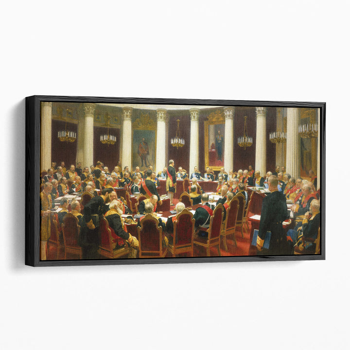 The Ceremonial Meeting of the State Council, 7 May 1901 - Canvas Print Wall Art